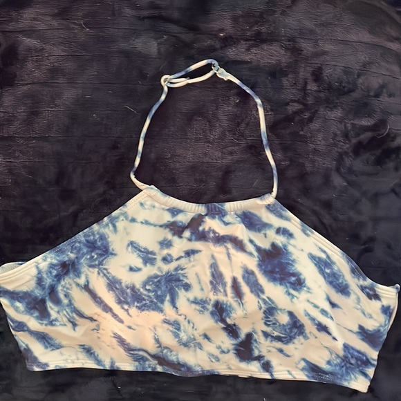 2/$15   Plus Tie Dye Halter Bikini Set - Picture 7 of 9